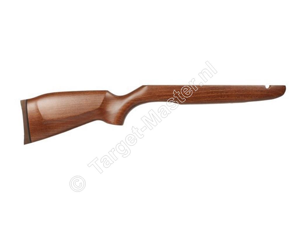 Weihrauch Part Number 9111, Hardwood Stock with Cheekpiece and Rubber Butt Plate